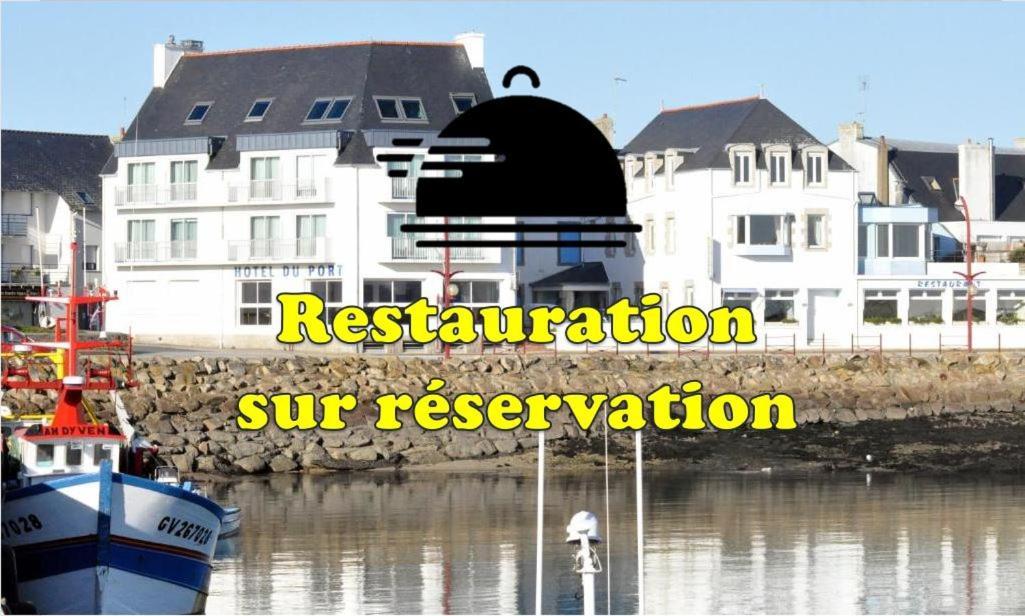 Hotel Du Port Plobannalec Exterior foto
